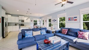Ferienhaus, 6 Schlafzimmer | Wohnzimmer