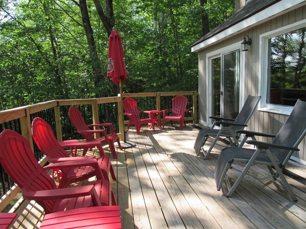 House (Tobey Rd. 51, Waterville Estates) | Balcony