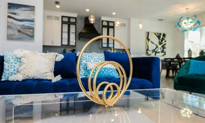 House, Multiple Beds | Living area