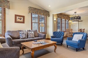 TV connectée, cheminée