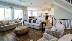 Living room - Harbor Haven by AMI Locals (Holmes Beach)