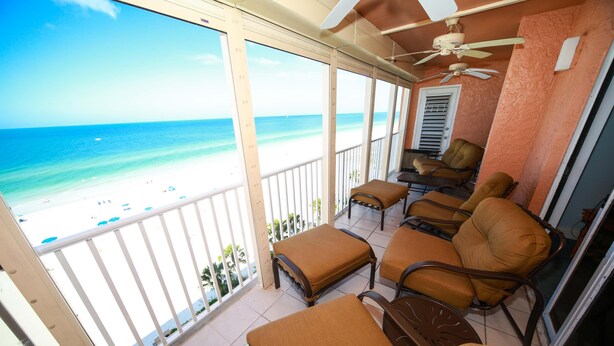 Condo, 3 Bedrooms | Balcony - Sand Castle by Plumlee Vacation Rentals (Indian Shores)