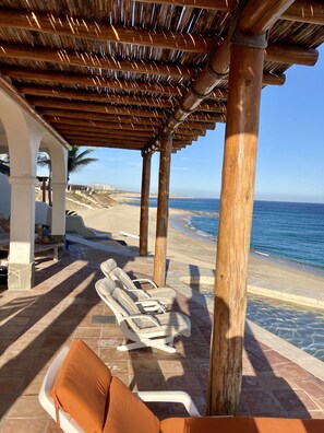 Property grounds - Vista Del Sol BEACH FRONT CASA East Cape Private Escape on the Sea of Cortez  (Los Zacatitos, San Jose del Cabo)