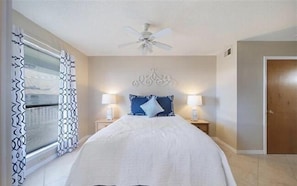 2 bedrooms, iron/ironing board, free WiFi, bed sheets