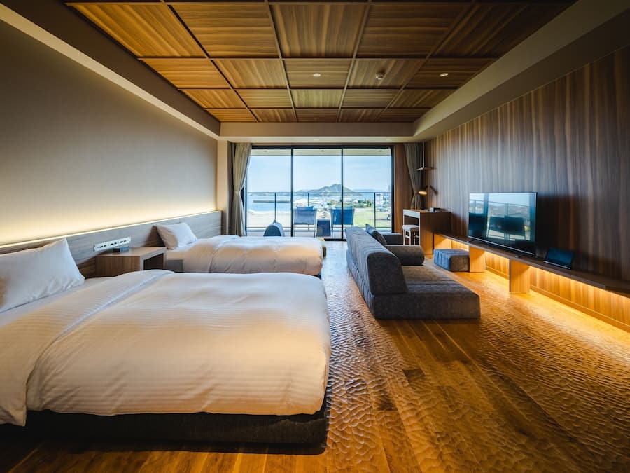 Chambre Premium, non-fumeur, vue océan (deluxe, NAGURI)