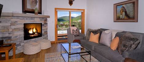 電視、壁爐、 辦公室