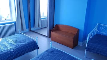 2 quartos, Wi-Fi de cortesia, roupa de cama