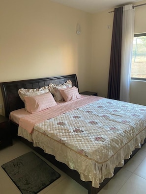 1 bedroom, iron/ironing board, free WiFi, bed sheets - 2 Bedroom Apart in the Heart of Vision City Kigali (Kigali)