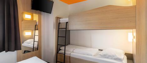 Sistema de insonorización, wifi gratis y ropa de cama