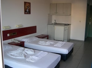 Studio, Multiple Bedrooms, Smoking, Balcony | 1 bedroom - Apartment for 3 Persons, With Swimming Pool, Near the Beach (Rethymno)