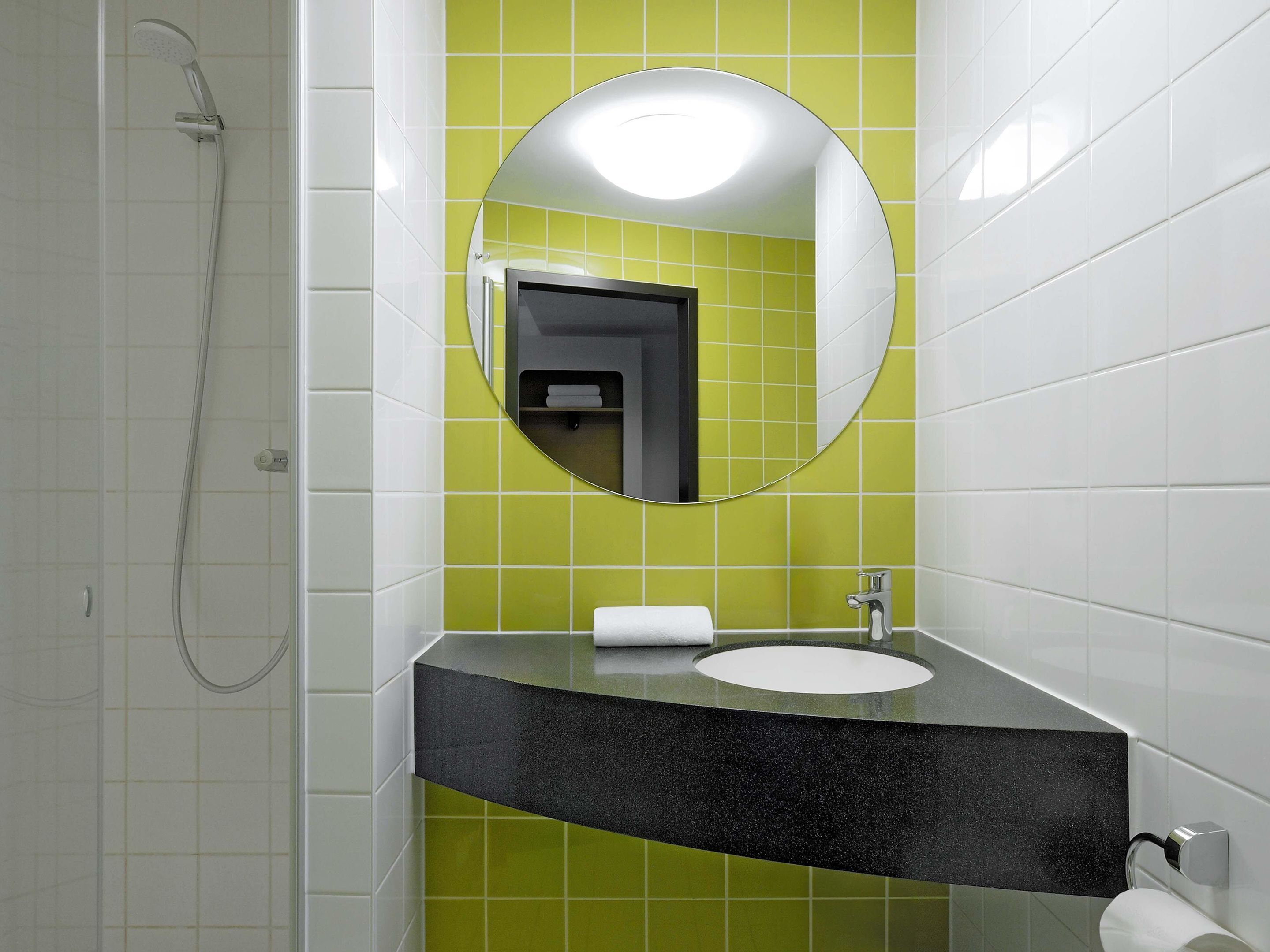 Shower, hair dryer