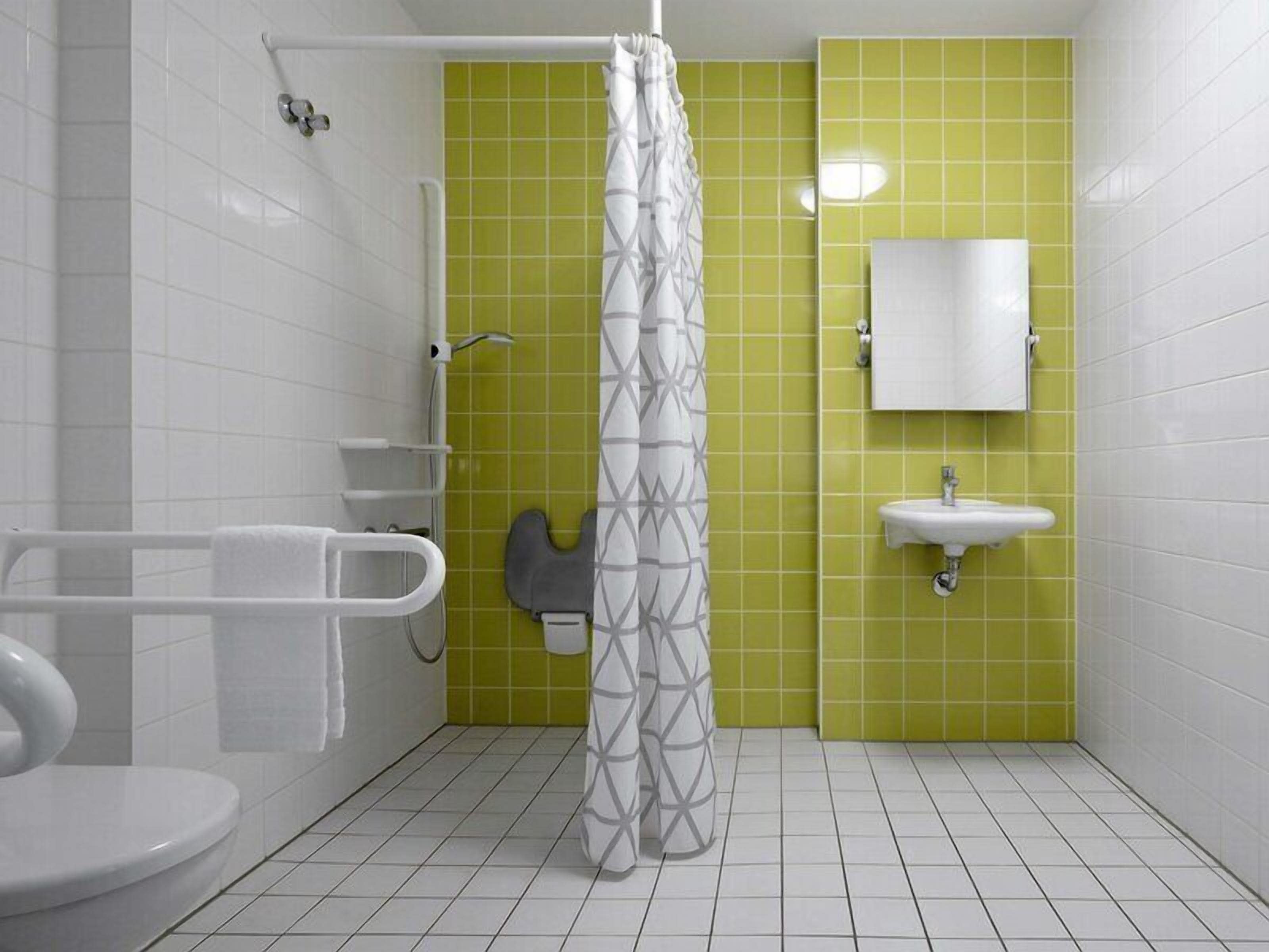 Shower, hair dryer