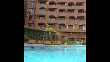 Room, 1 Bedroom, Balcony, Garden View | Pool | Indoor pool