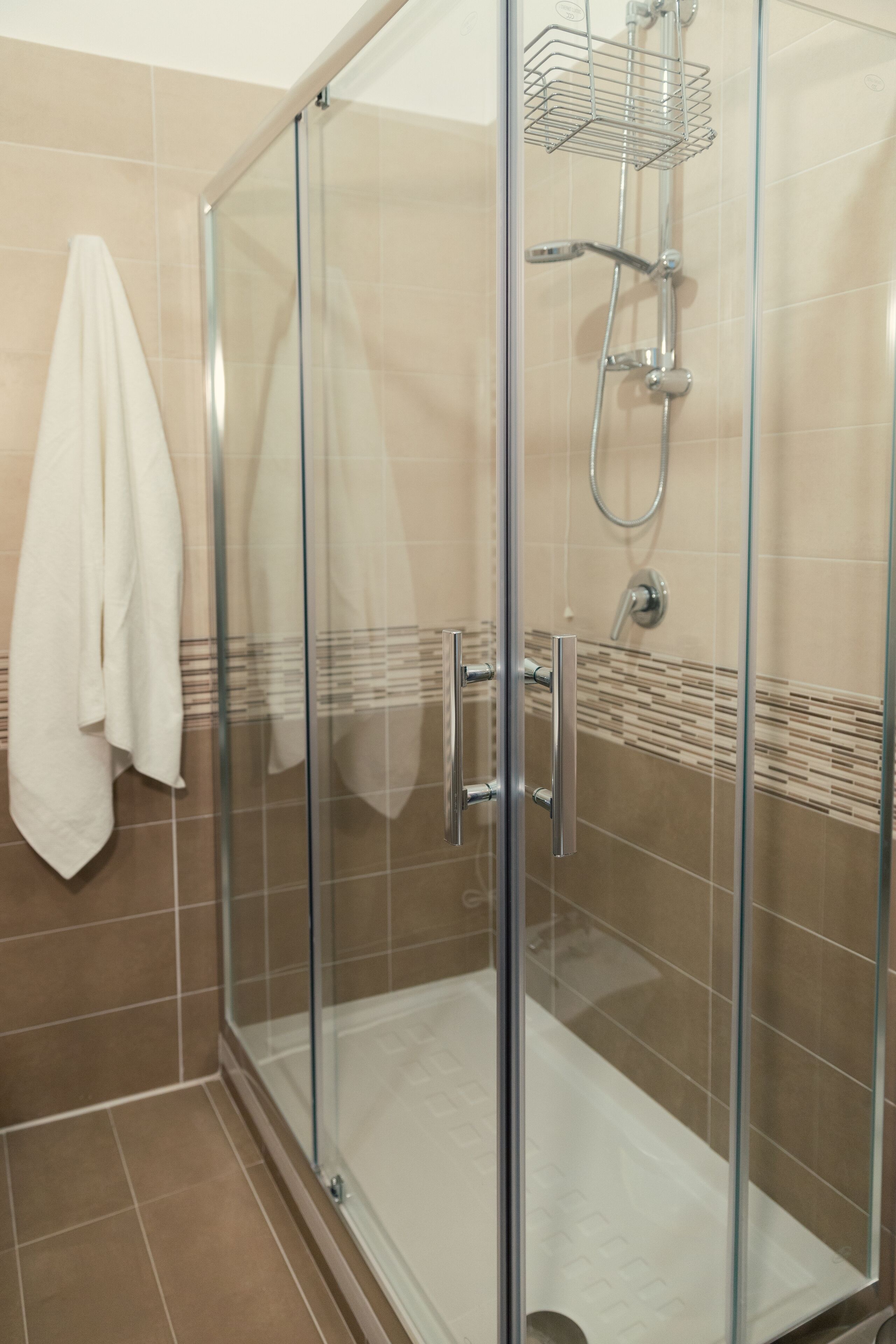 Ducha, artículos de tocador gratuitos, secador de pelo, bidet