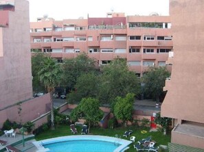 Room, 1 Bedroom, Balcony, Pool View | Exterior
