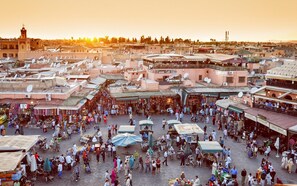 Room, 1 Bedroom, Smoking, Balcony | Dining - Single Room Cosy Downtown Marrakech (Marrakech)