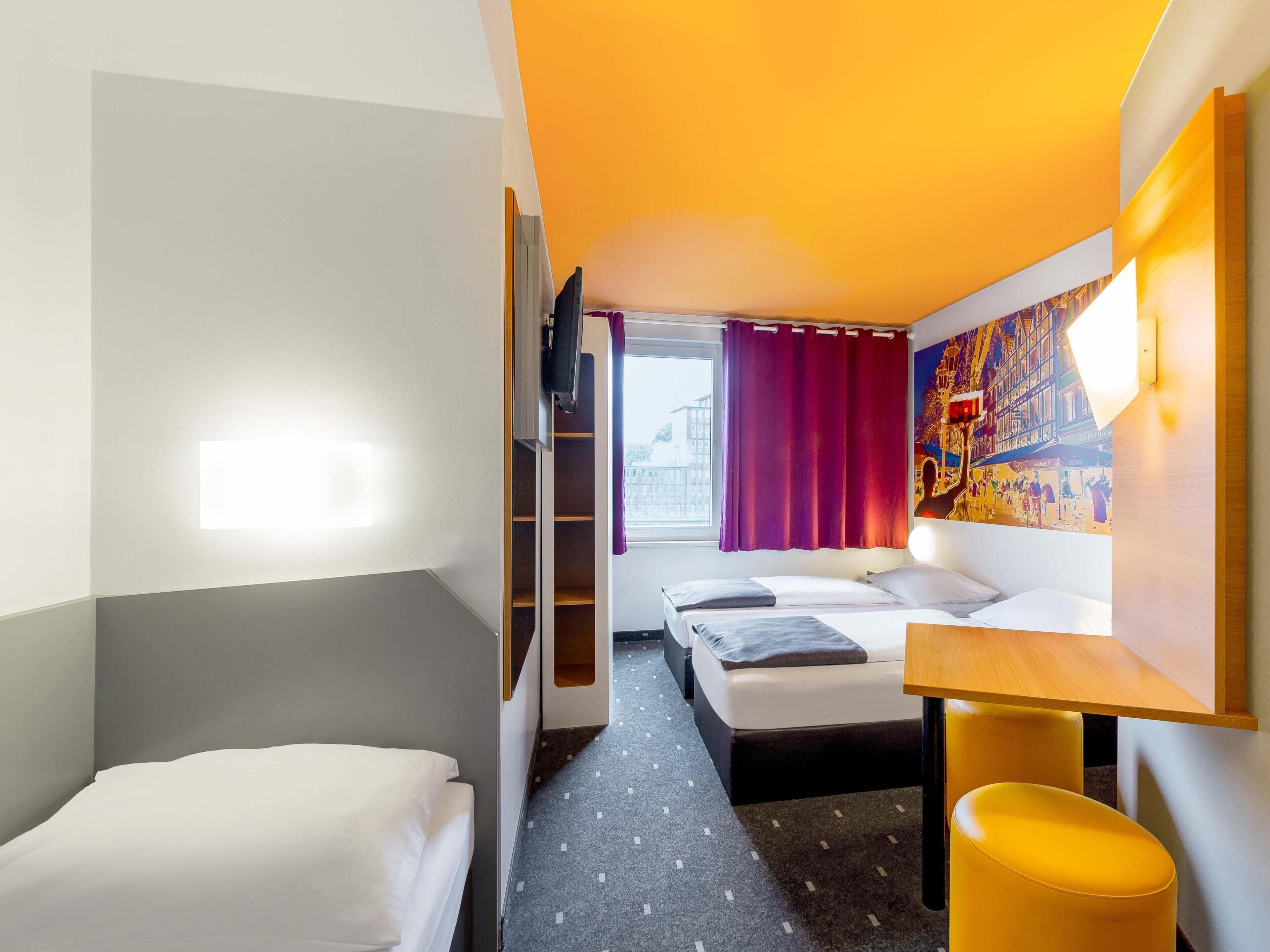 Værelse til 3 personer | Gratis Wi-Fi, sengetøj