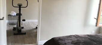 45m2 Nancy, bedroom, gym 