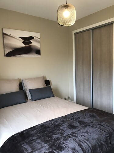 45m2 Nancy, chambre, salle de sport 