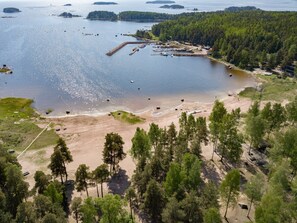 On the beach - Beach Hotel Santalahti (Kotka)