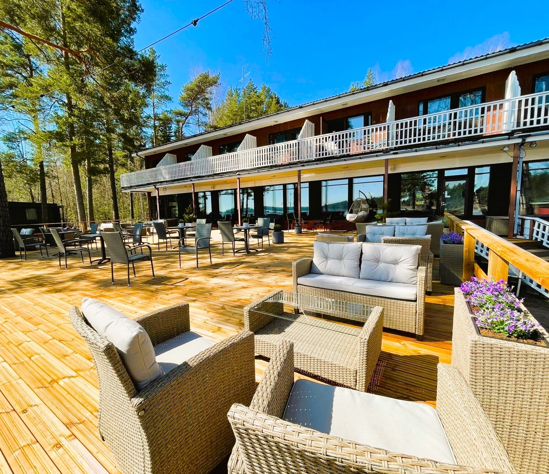 Façade de l’hébergement