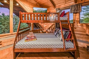 Cabana, 2 dormitoris | 2 dormitoris, wifi gratuïta i roba de llit
