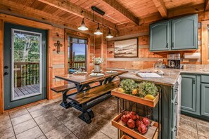 Cabin, 2 Bedrooms | Dining - A-bluff & Beyond 2 Bedroom Cabin by RedAwning (Sevierville)