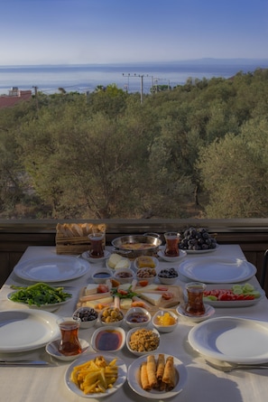 Gratis frukostbuffé varje dag