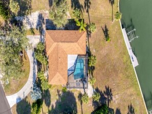 Exterior - Beautiful Cape Haze Home on the canal - Dock available with permission (Placida)