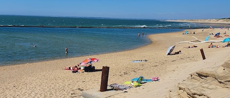 Una spiaggia nelle vicinanze