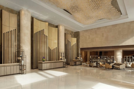 Bar en el lobby. Sheraton Hong Kong Tung Chung Hotel