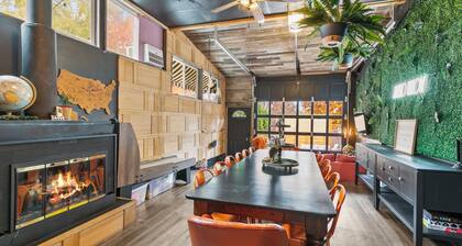 Buffalo Hallow Acreage Retreat:❤️Omaha, Outdoor Entertaining, Arcade, 5 TV's,