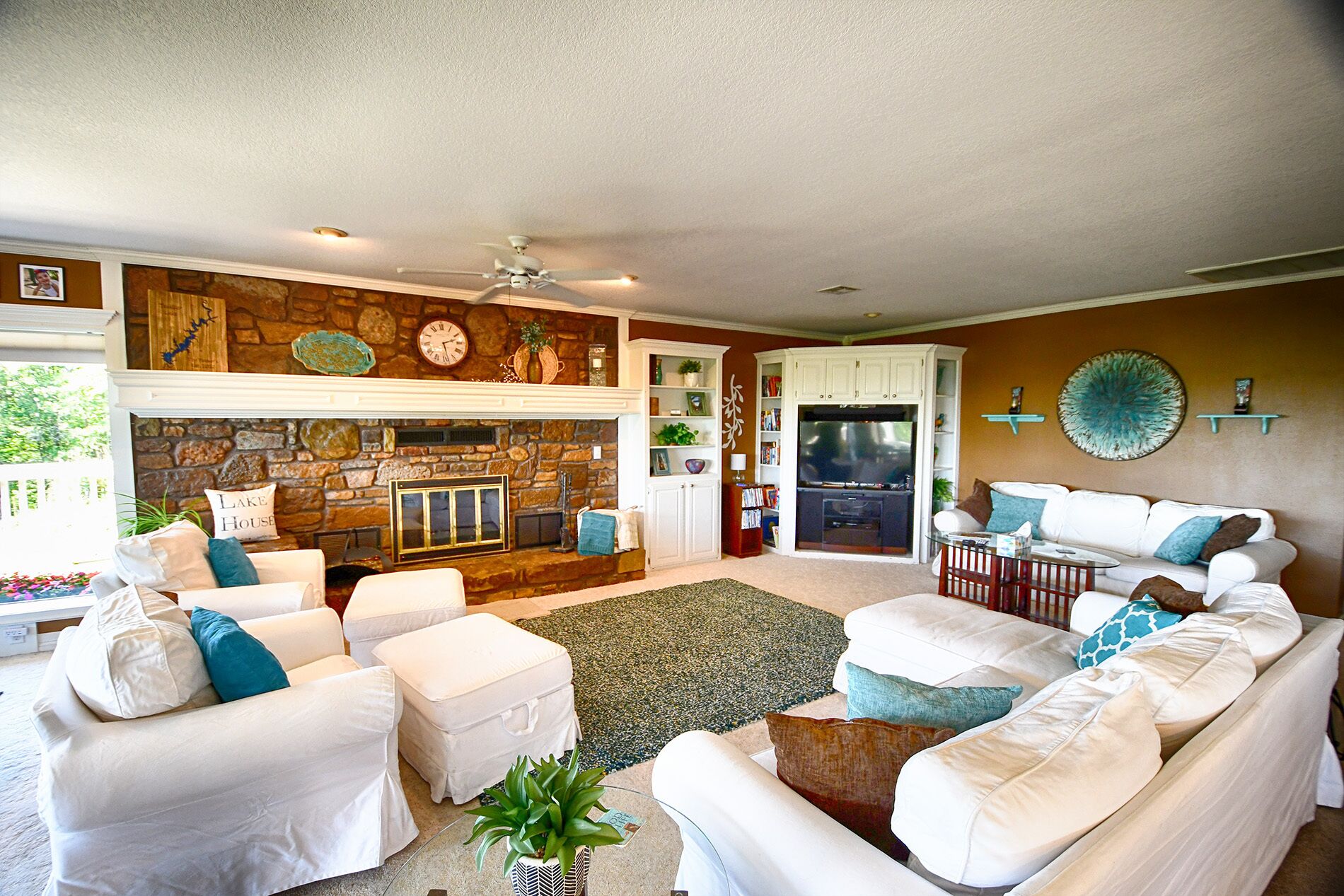 Large Private Lake Tenkiller Home with Views