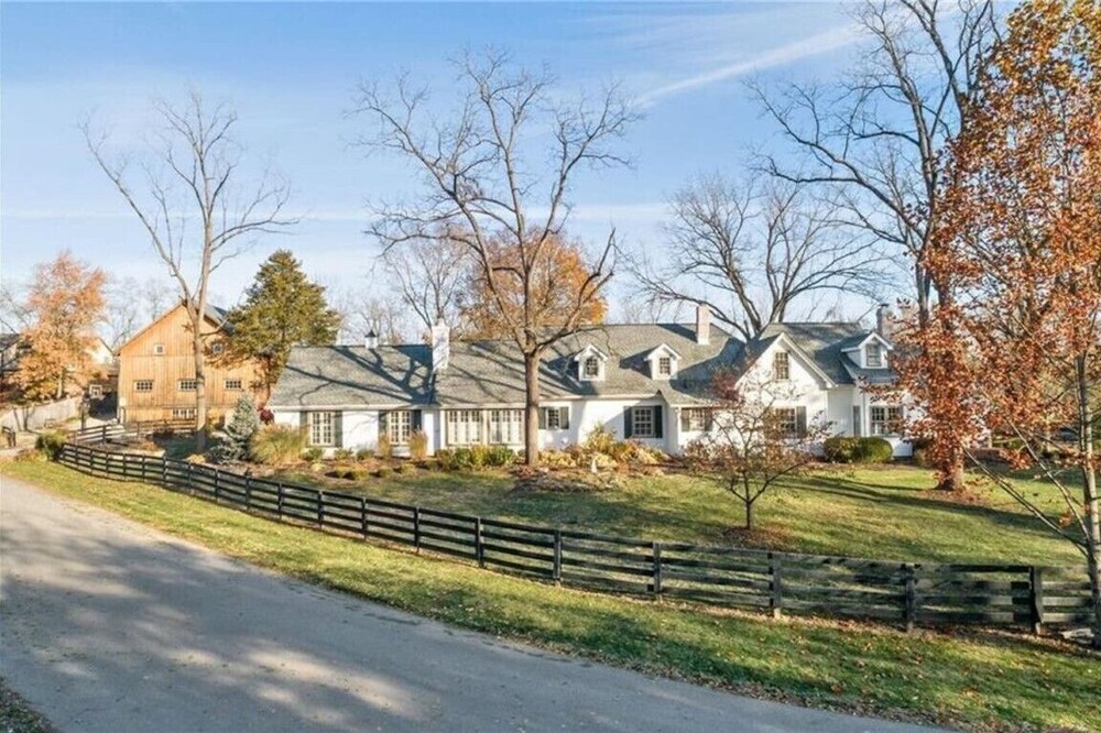 1861 Farmhouse Estate with Entertainment Barn and Seasonal Heated Pool