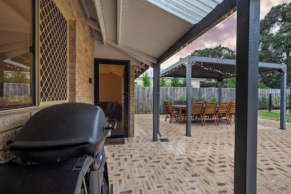 Outdoor dining