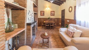 Fireplace - Los Almendros de Manuela El Borge by Ruralidays (Málaga)