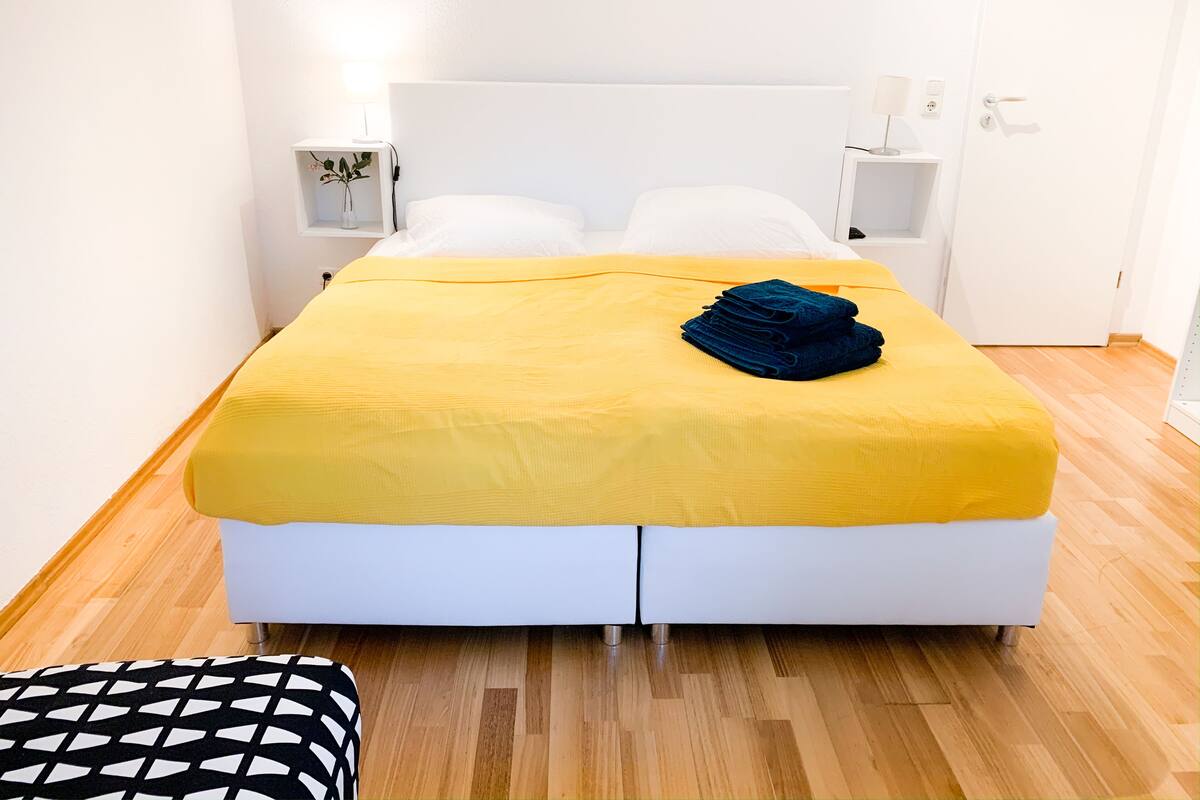 Apartamento premium (27) | 1 quarto, escrivaninha, espaço de trabalho para notebook