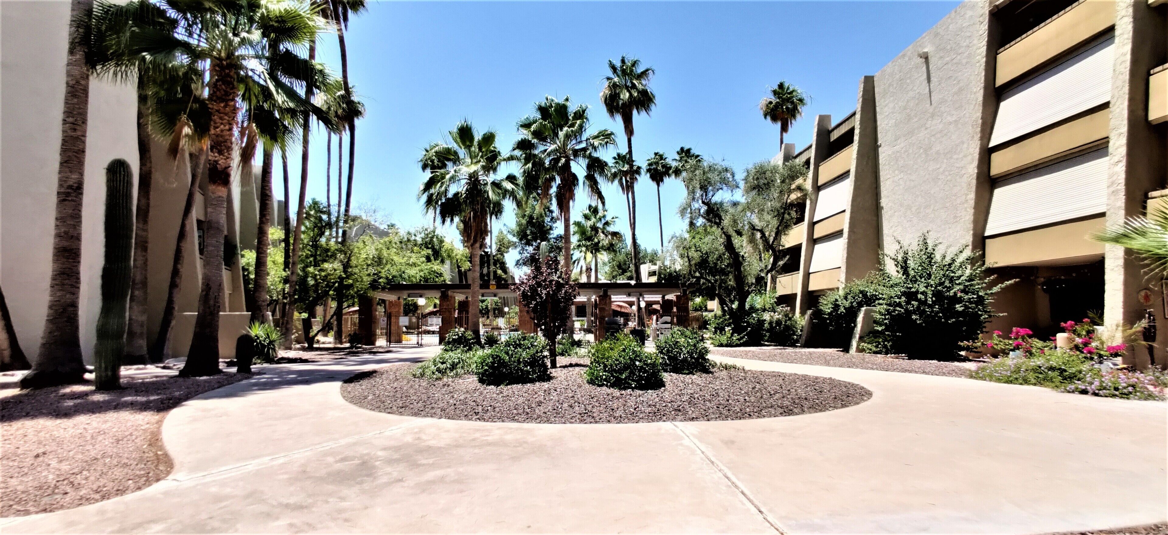 Enceinte de l’hébergement