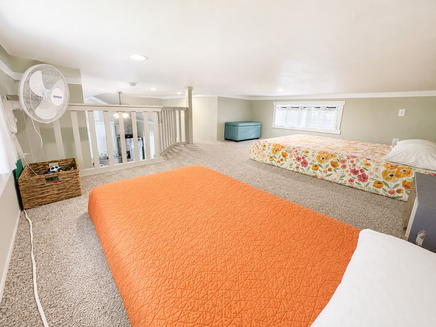 2 bedrooms, iron/ironing board, travel crib, WiFi (free)