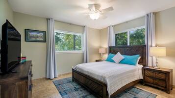 2 bedrooms, iron/ironing board, travel cot, free WiFi