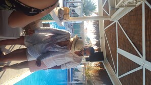 Shared Dormitory, 1 Bedroom, Balcony, Garden View | Pool - Room in Studio - Pleasure Studios1 Person 3 (Santorini)