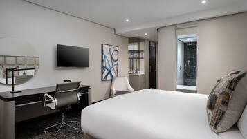 Premium bedding, in-room safe, desk, blackout curtains