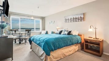 1 slaapkamer, een strijkplank/strijkijzer, wifi, beddengoed