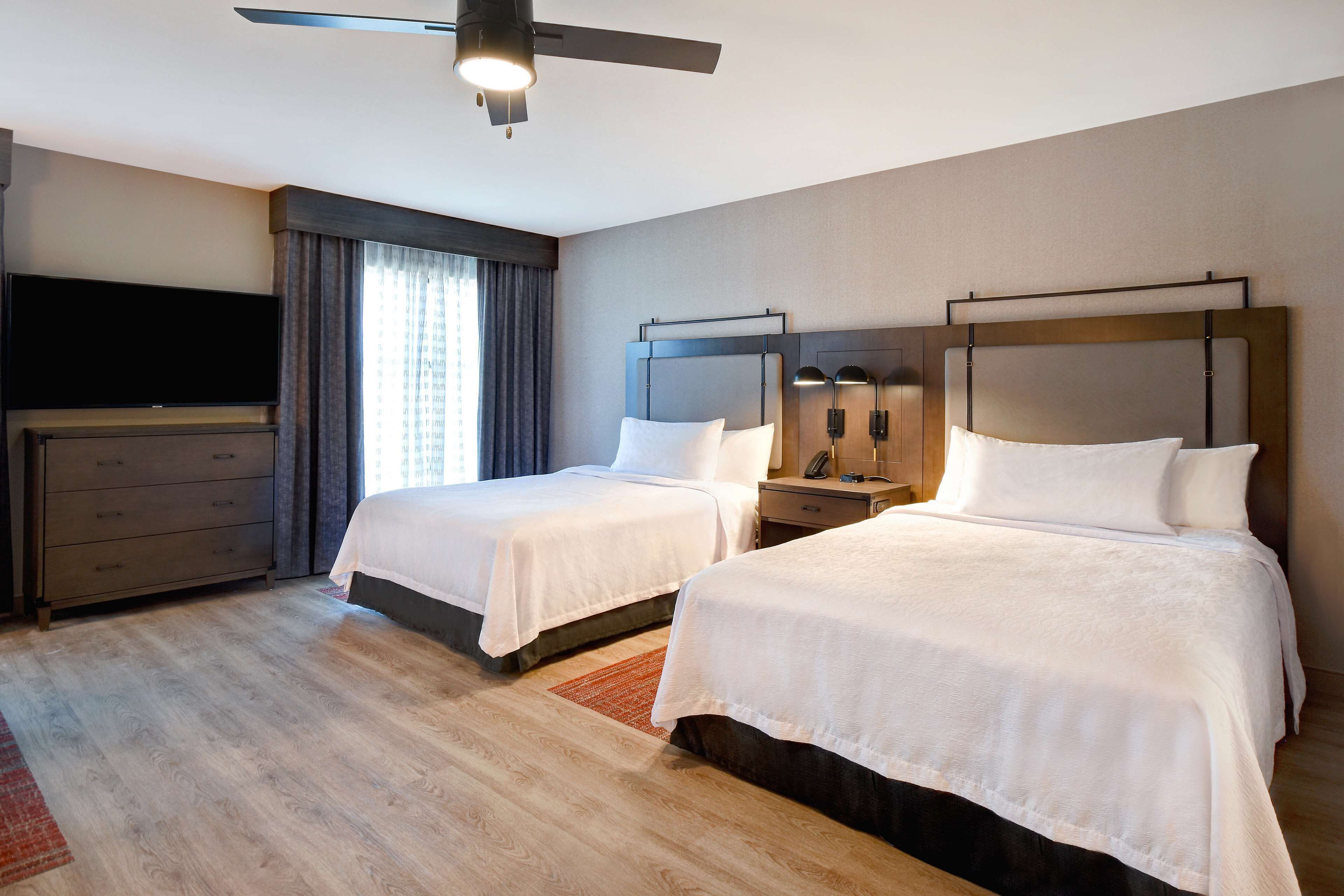 studio, 2 queen beds, accessible, bathtub | 1 bedroom, hypo-allergenic bedding, desk, laptop workspace