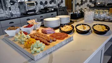 Free daily full breakfast