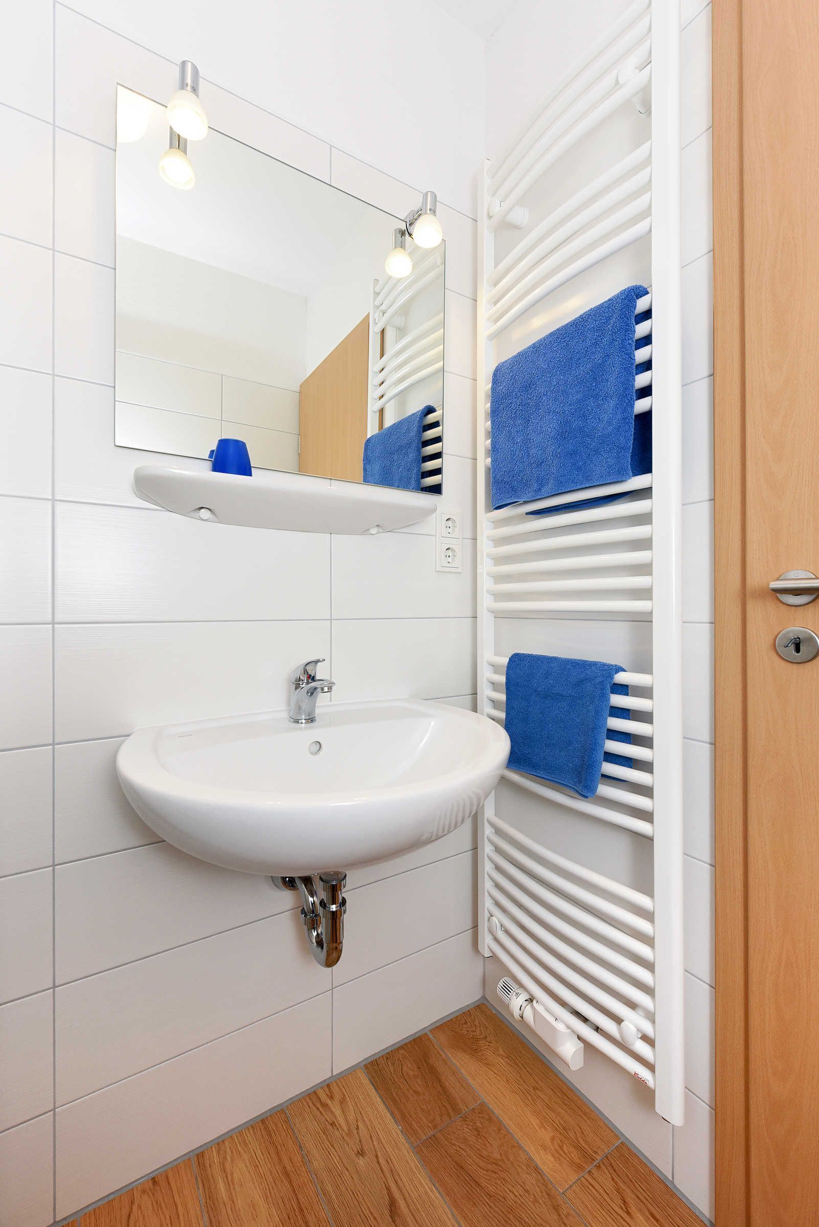 Douche, sèche-cheveux, savon