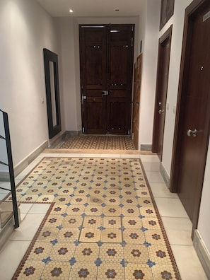 Interior entrance
