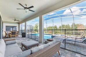 Outdoor pool - You Have Found the Ultimate 8 Bedroom Villa on Champions Gate Resort, Orlando Villa 3711 (Davenport)