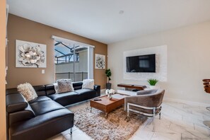 Living room - The Secret to Enjoying Your Luxury Holiday Home on Champions Gate Resort, Orlando Townhome 3728 (Davenport)