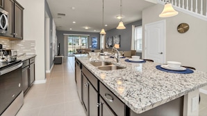 Microwave, oven, stovetop, dishwasher - 5 Star Villa Close to Disney, Orlando Villa 3730 (Kissimmee)